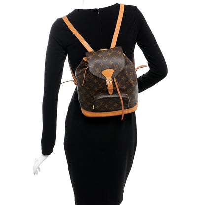 Louis Vuitton Monogram Montsouris MM Backpack 2 of 12