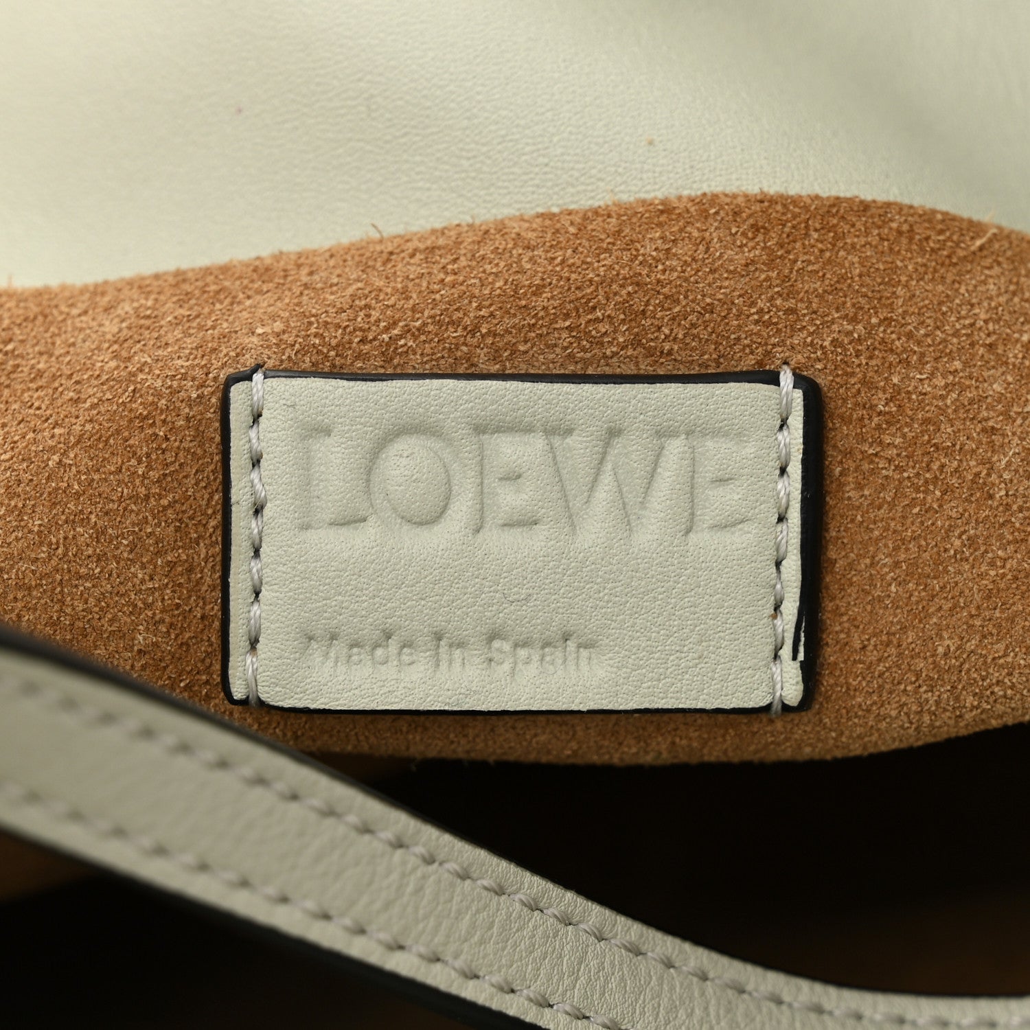 Loewe Calfskin Mini Flamenco Knot Clutch Light Celadon 6 of 10