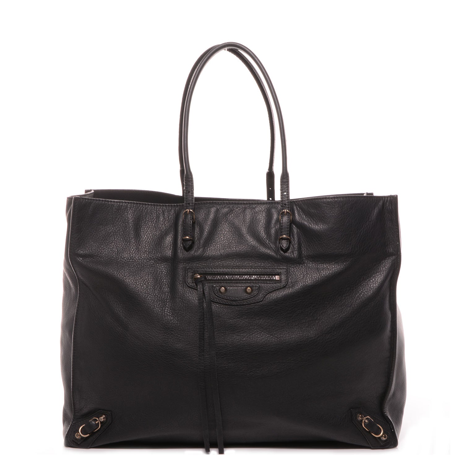 Balenciaga Supple Calfskin Papier A4 Tote Black 1 of 9