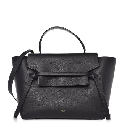 Celine Baby Grained Calfskin Mini Belt Bag Black 1 of 8