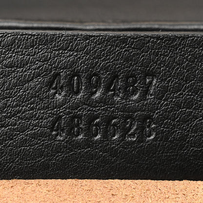 Gucci GG Supreme Monogram Calfskin Small Padlock Shoulder Bag Beige Black Cuir 7 of 18