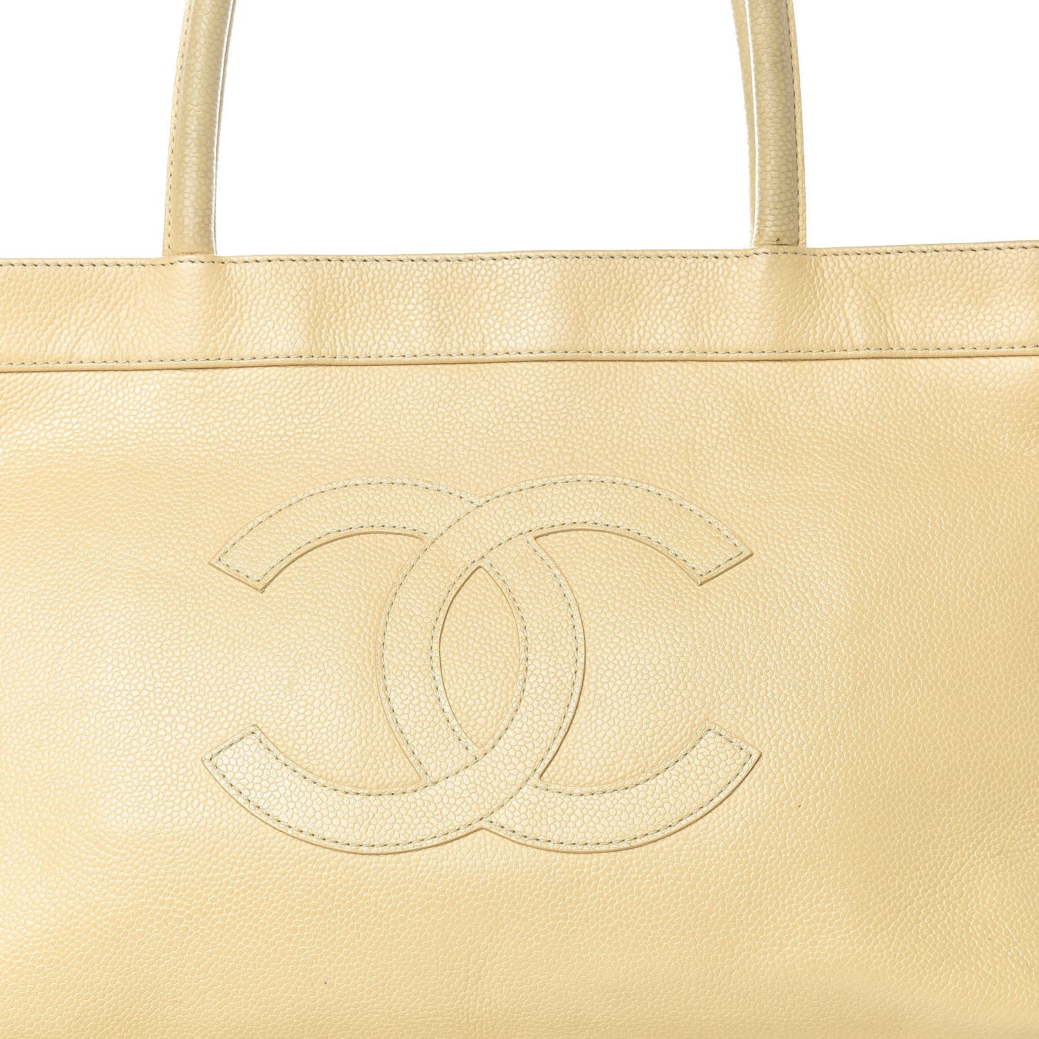 Chanel Caviar CC Tote Beige Clair 24 of 24