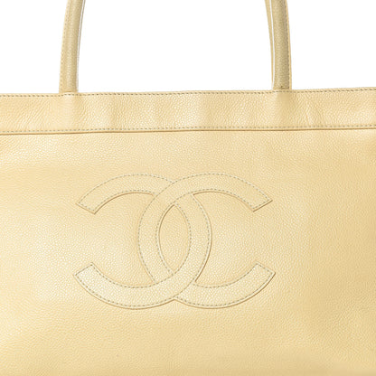 Chanel Caviar CC Tote Beige Clair 24 of 24