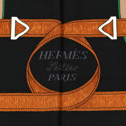 Hermes Cashmere Silk Eperon D'Or Shawl 140 2 of 3