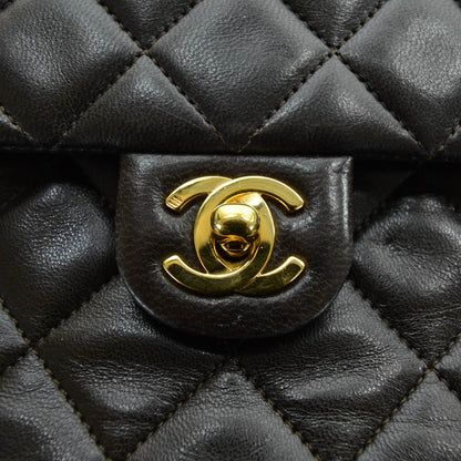 Chanel Lambskin Quilted Mini Flap Brown 8 of 12