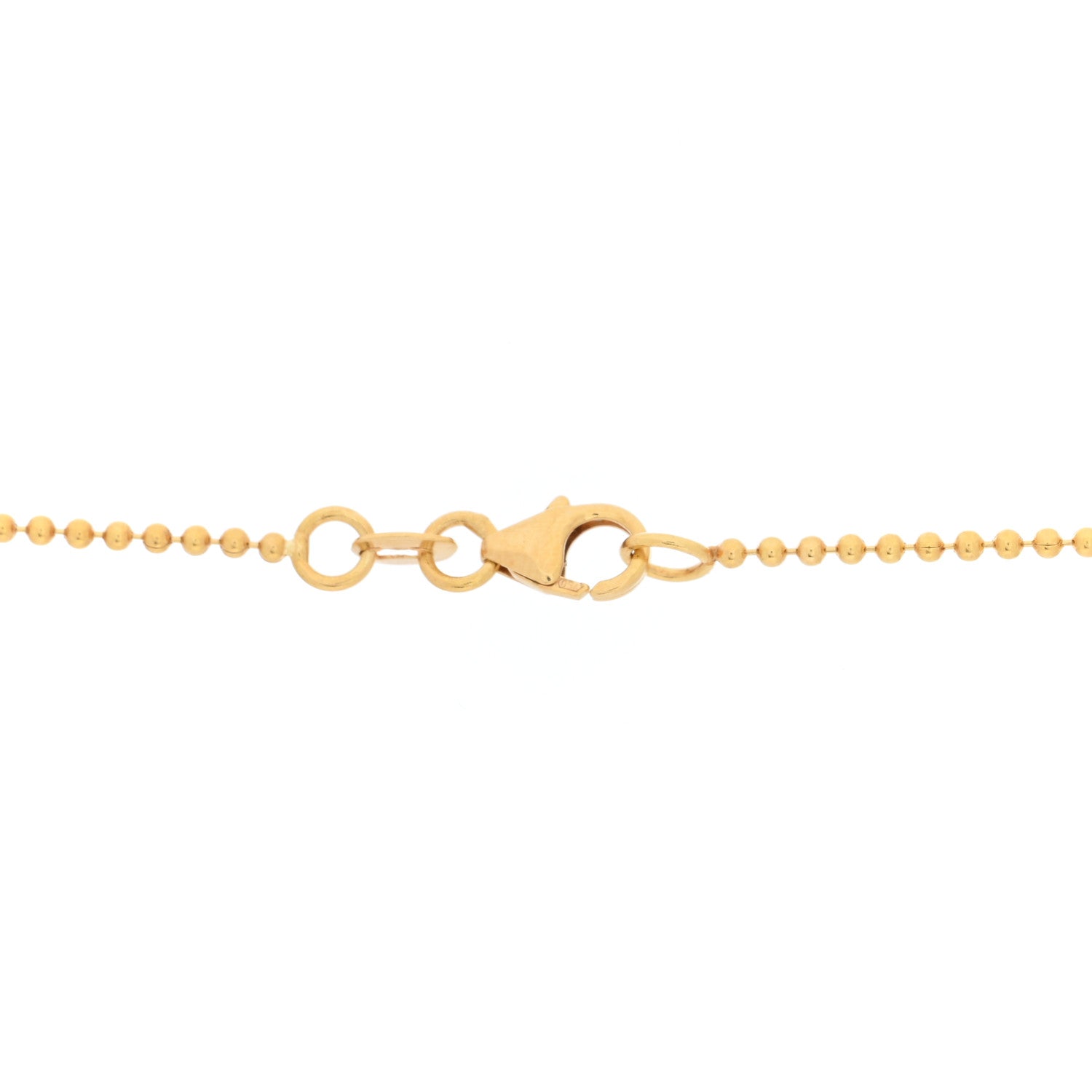 Roberto Coin 18K Yellow Gold Enamel Chocolate Bar Necklace Multicolor 5 of 5