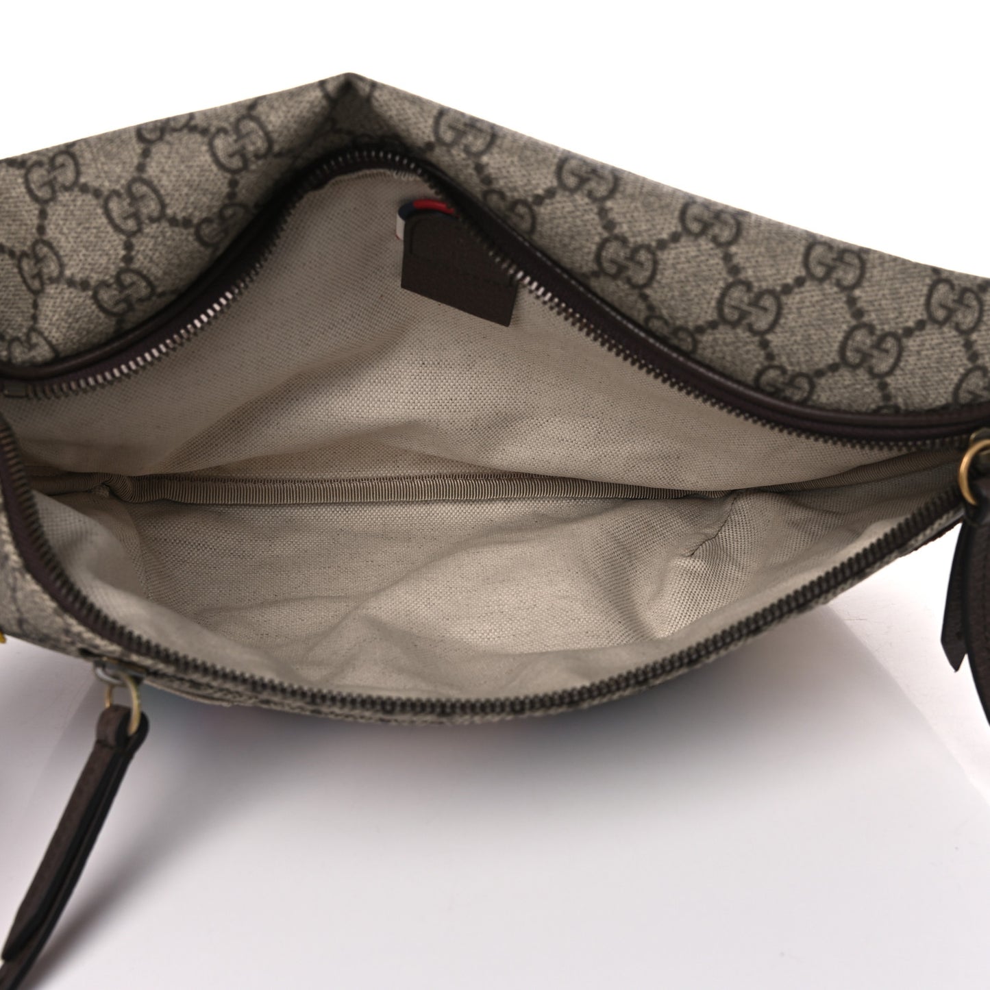 GG Supreme Monogram Courrier Belt Bag Beige New Acero