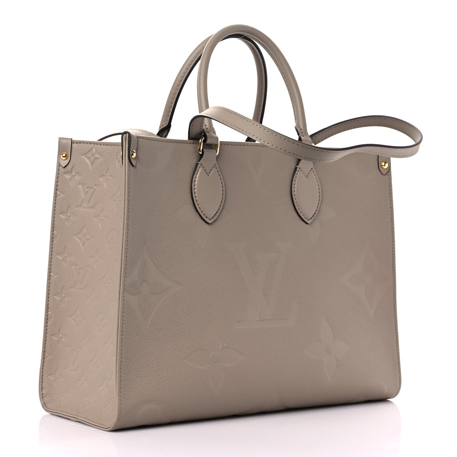 Louis Vuitton Empreinte Monogram Giant Onthego MM Tourterelle 3 of 8