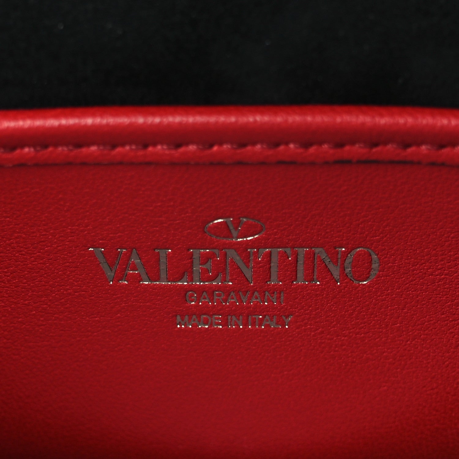 Valentino Garavani Calfskin Tonal Rockstud Spike Convertible Shoulder Bag Black 6 of 9
