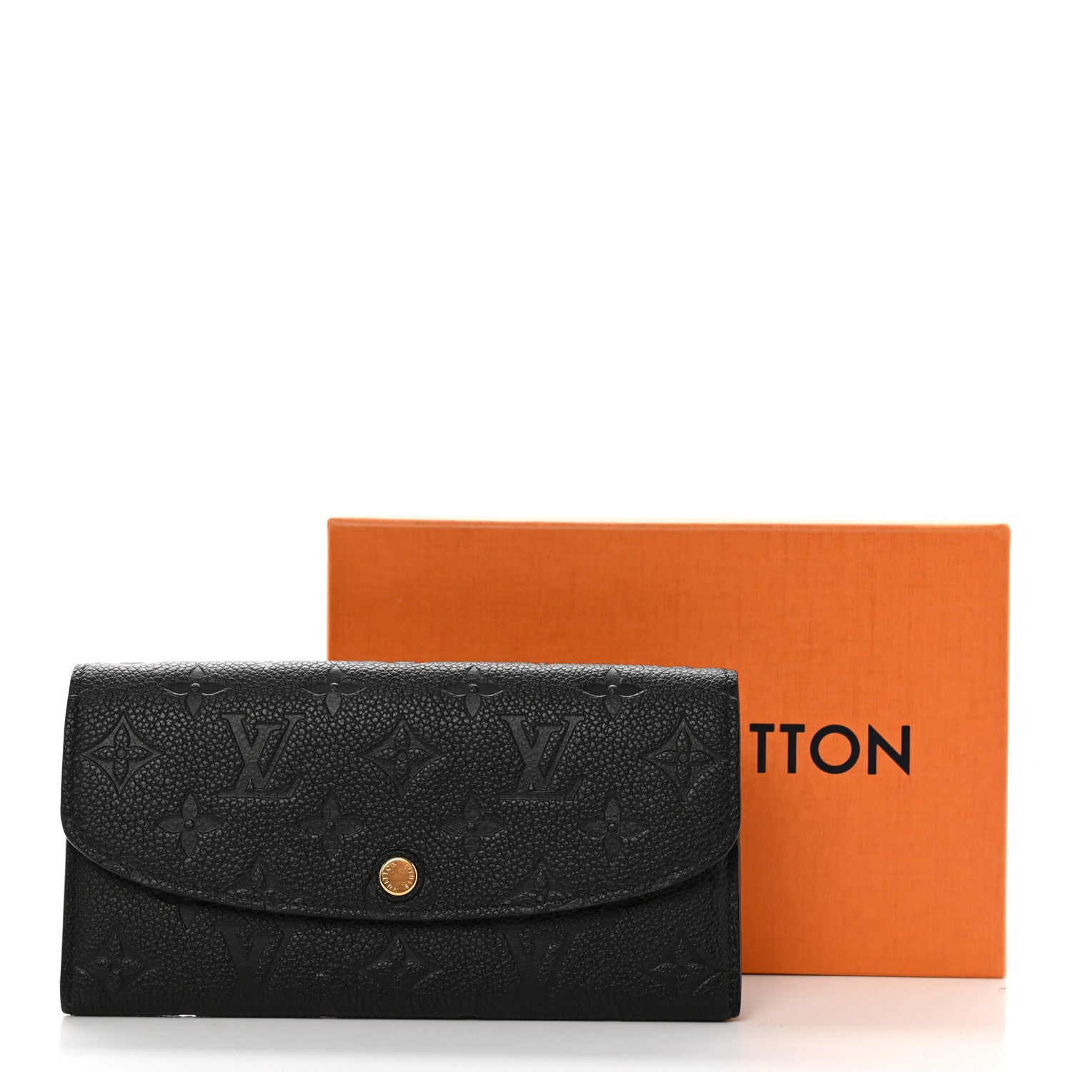 Louis Vuitton Empreinte Emilie Wallet Black Dune 11 of 11