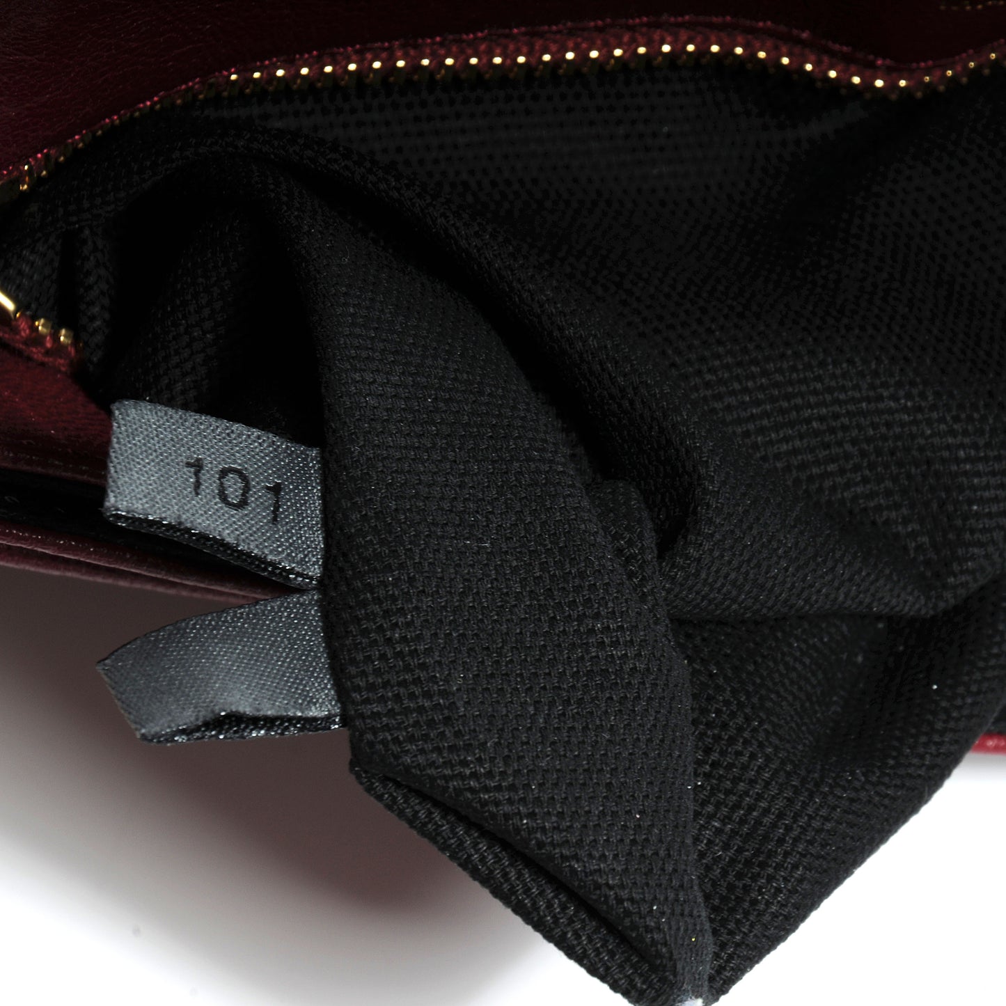 Leather Large The Single Bordeaux