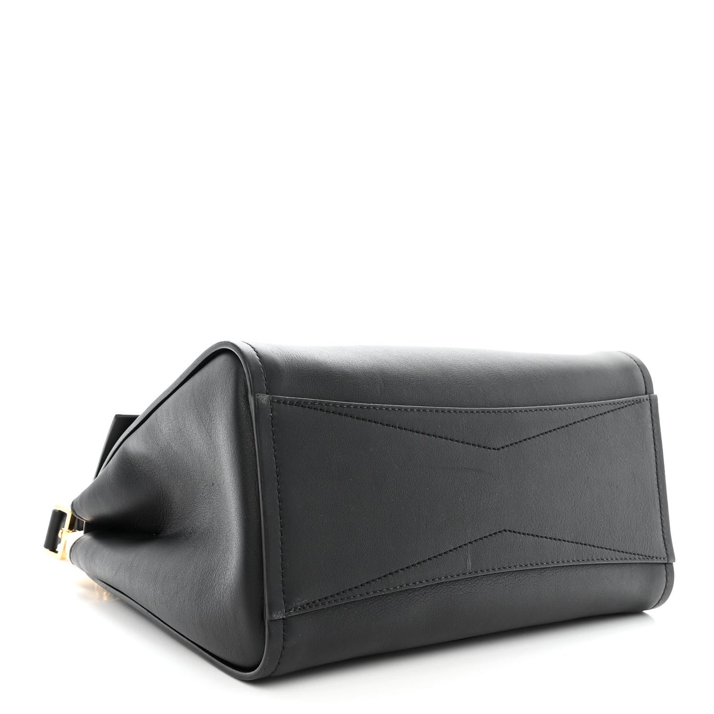 Calfskin Small Mystic Shoulder Bag Black