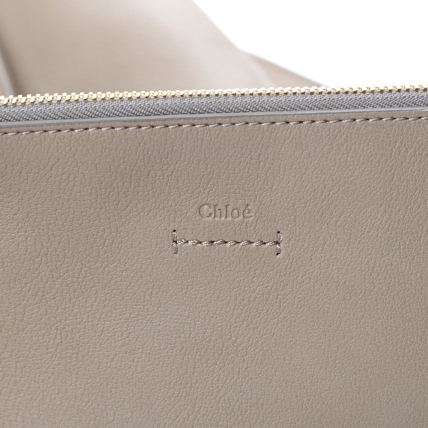 Smooth Calfskin Medium Vick Tote Motty Grey