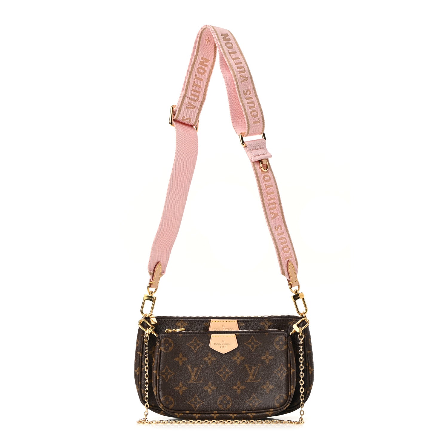 Louis Vuitton Monogram Multi Pochette Accessories Rose Clair 1 of 9