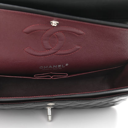 Chanel Lambskin Quilted Medium Double Flap Black 4 of 10