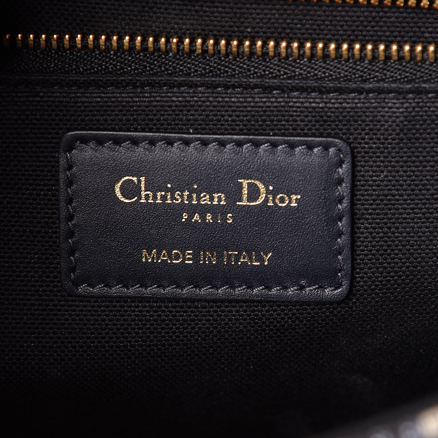 Christian Dior Oblique 30 Montaigne Flap Bag Blue 6 of 11