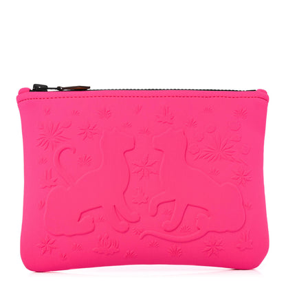 Hermes Neoprene Neobain Les Leopards Rose Blogger 1 of 4