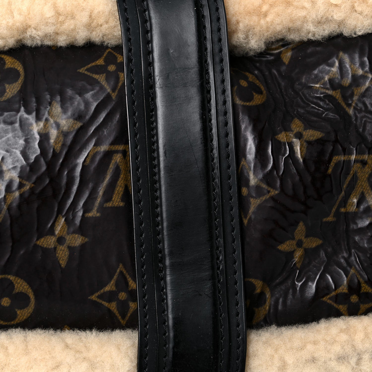 Louis Vuitton Monogram Shearling Storm Bag 10 of 13