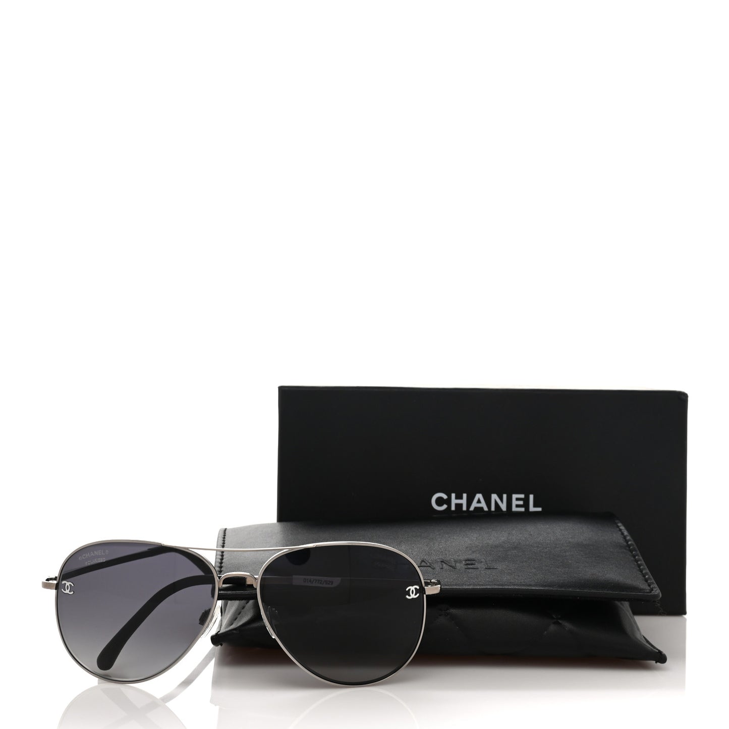 Metal Polarized Aviator CC Sunglasses 4189-T-Q Gold