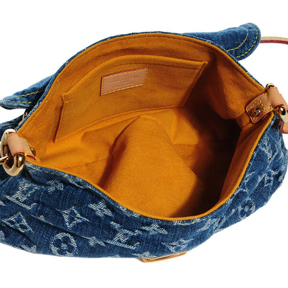 Louis Vuitton Monogram Denim Mini Pleaty Blue 7 of 7