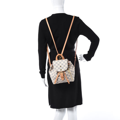 Louis Vuitton Damier Azur Sperone Backpack 2 of 8