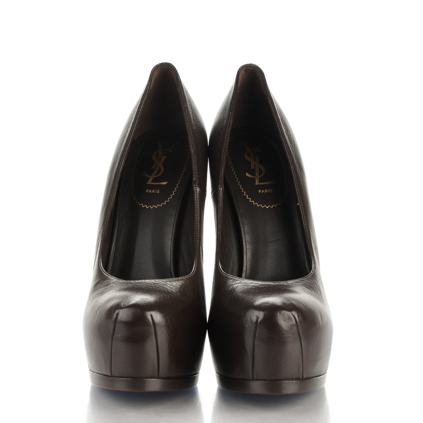 Calfskin Tribtoo 105 Pumps 40 Chene