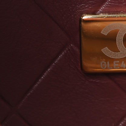 Chanel Caviar Quilted Medium Moon Messenger Burgundy 6 of 9