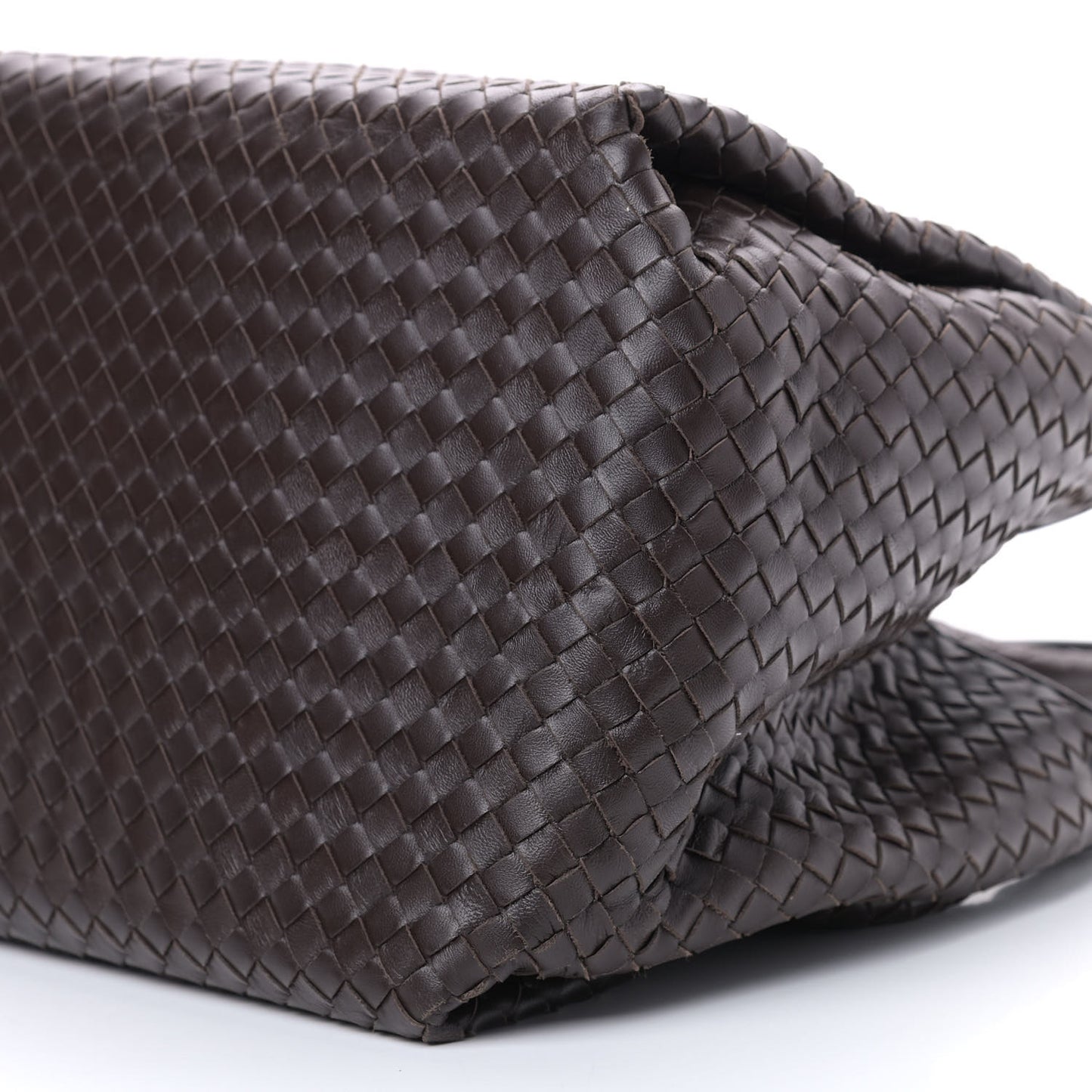 Nappa Intrecciato Parachute Bag Ebano