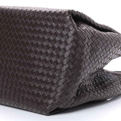 Bottega Veneta Nappa Intrecciato Parachute Bag Ebano 9 of 9