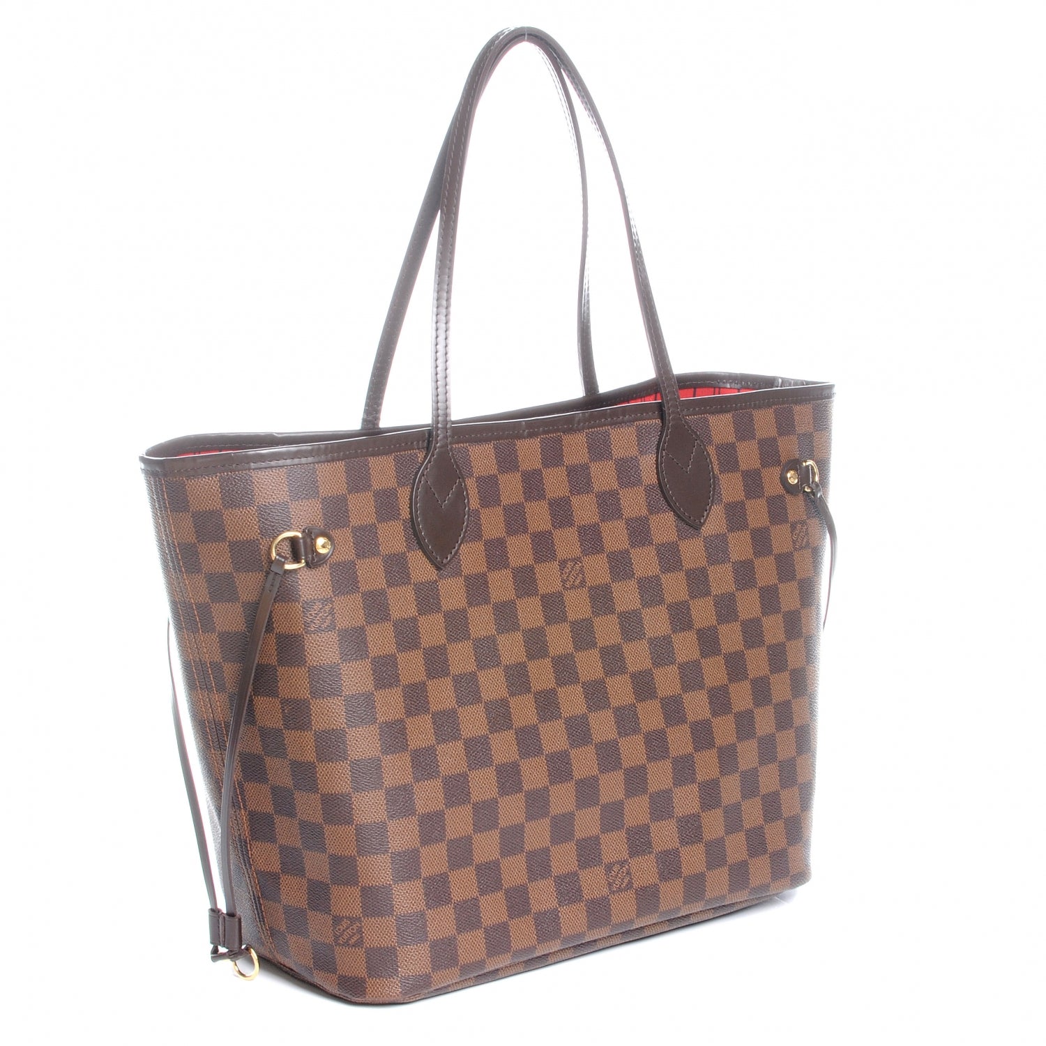 Louis Vuitton Damier Ebene Neverfull MM 3 of 9
