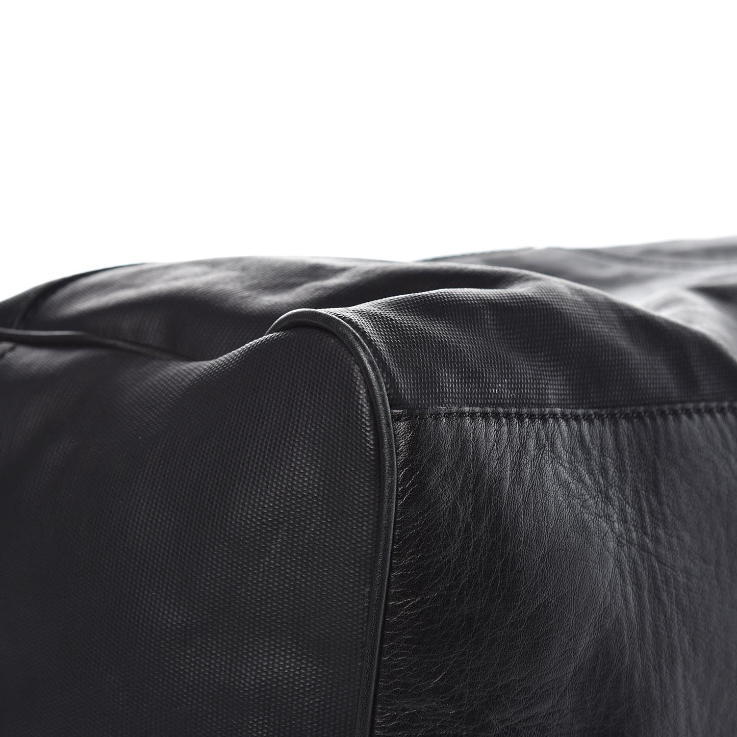 Canvas Calfskin Nightingale Duffle Black
