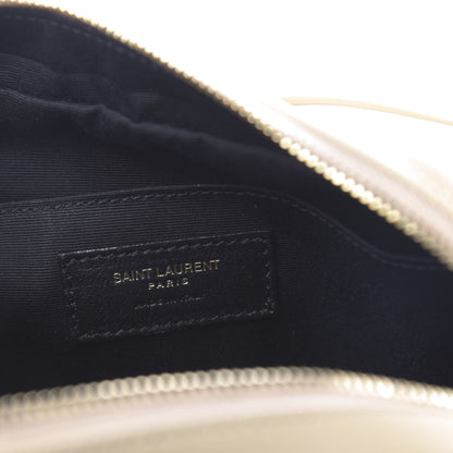 Saint Laurent Calfskin Matelasse Monogram Lou Camera Bag Nude Powder 6 of 10