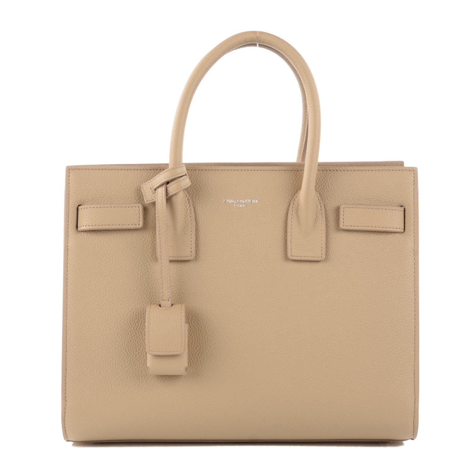 Saint Laurent Grained Calfskin Baby Sac De Jour Nude Powder 1 of 6
