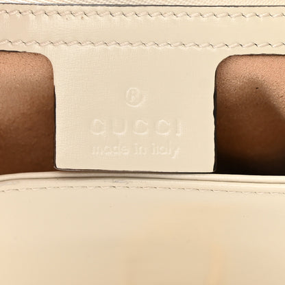 Gucci Boarded Dyana Lux Calfskin Small Jackie 1961 Hobo Mystic White 6 of 13