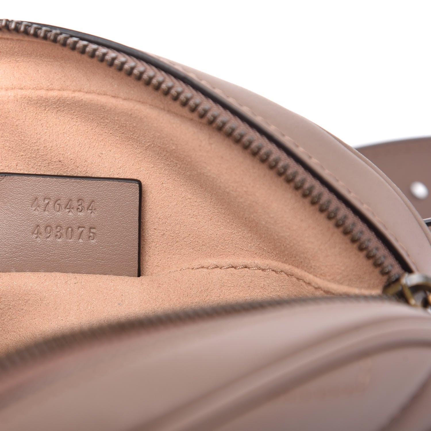 Gucci Calfskin Matelasse GG Marmont Belt Bag 85 34 Porcelain Rose 9 of 12