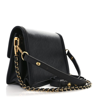 Louis Vuitton Epi Dauphine MM Black 3 of 8