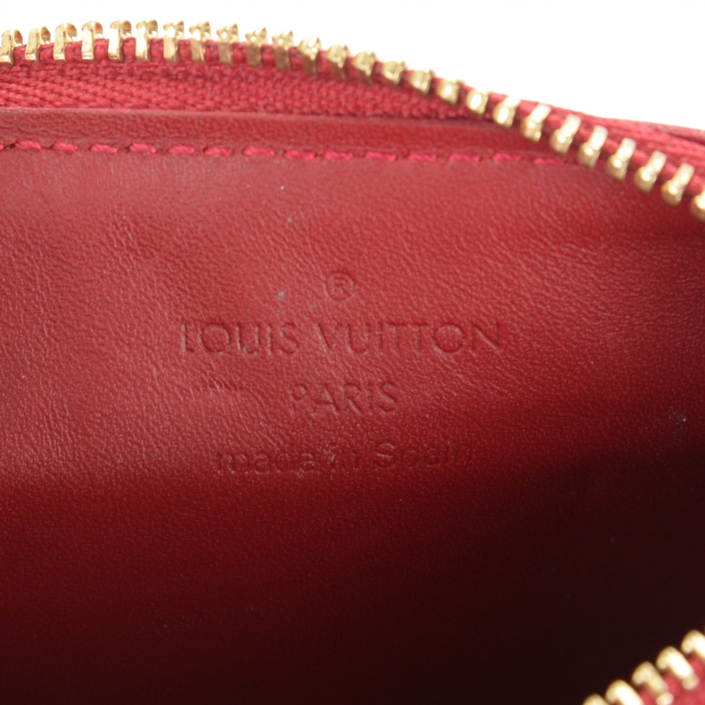 Vernis Key Pouch Pomme D'Amour