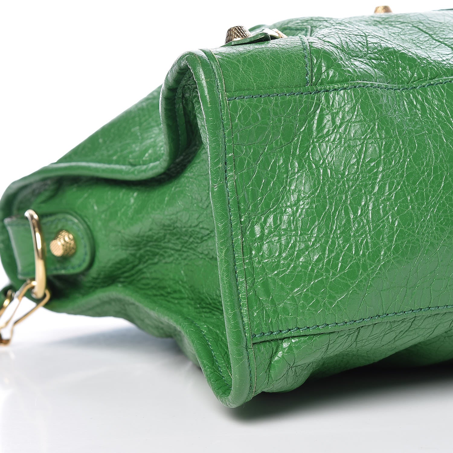 Balenciaga Agneau Giant 12 Gold Hardware City Vert Trefle 8 of 9