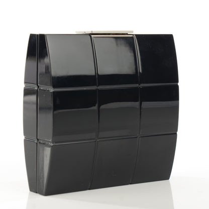 Chanel Lucite Miniaudiere Clutch Black 3 of 9