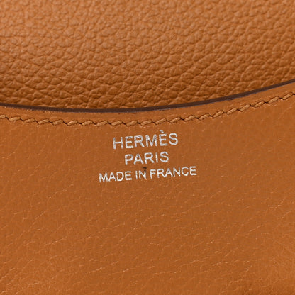 Hermes Evercolor Constance Slim Wallet Caramel 8 of 8