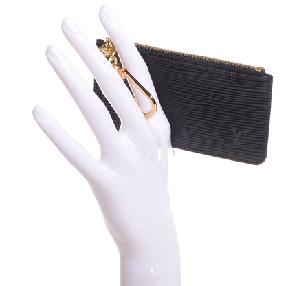 Louis Vuitton Epi Key Pouch Black 2 of 7