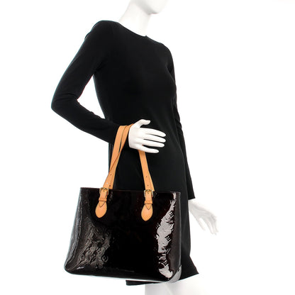 Louis Vuitton Vernis Brentwood Amarante 2 of 7