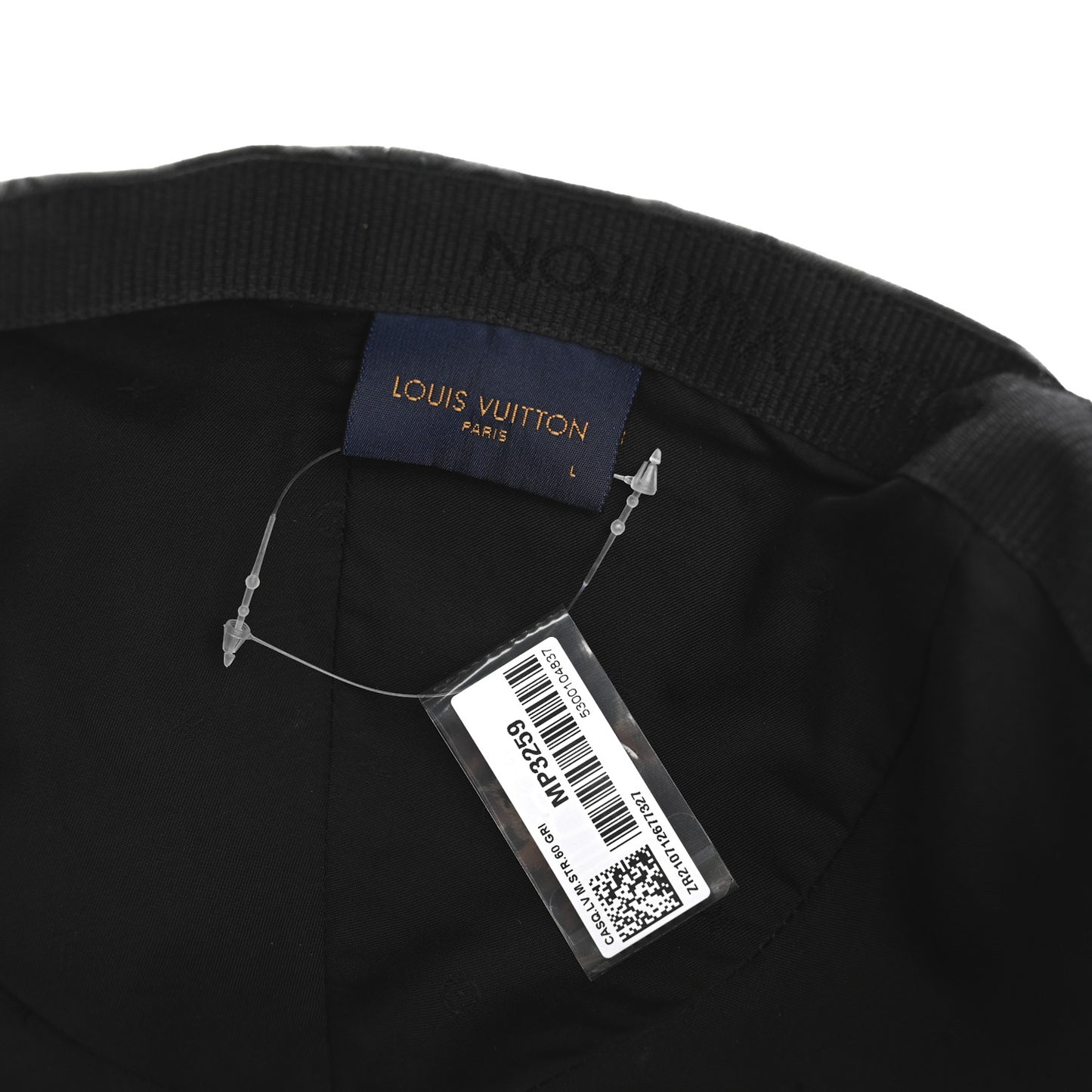 X NIGO Cotton Monogram Eclipse Stripes LV Cap L