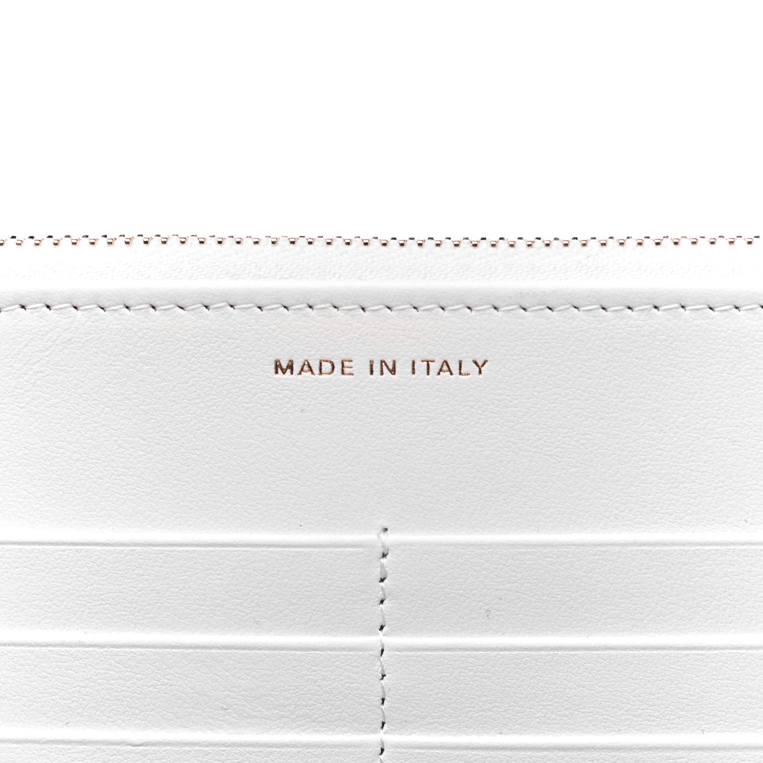 Chanel Caviar Quilted Long Zipped Wallet White 7 of 10