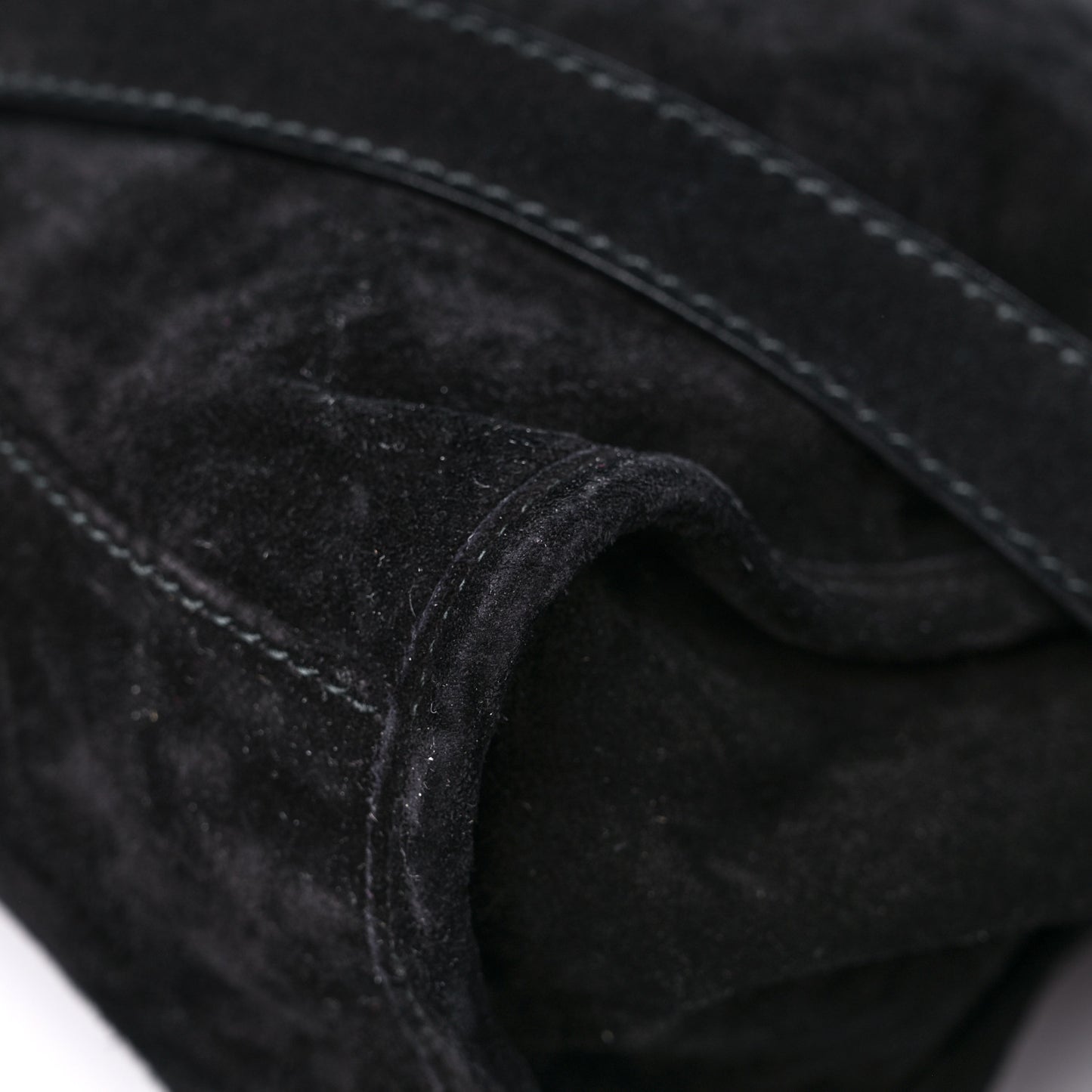 Baby Daim Suede Giant 12 Gold Hardware City Black
