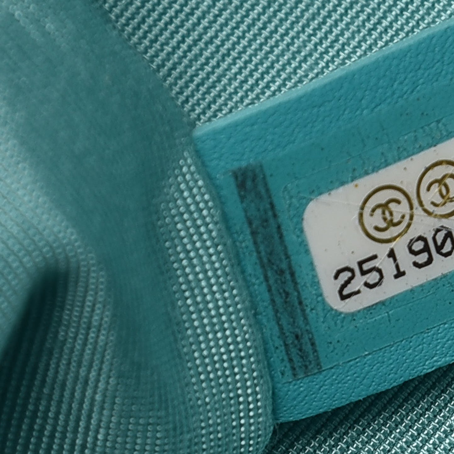 Calfskin Quilted Fold Over Clutch Turquoise