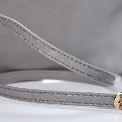 Balenciaga Agneau Giant 12 Gold Hardware Envelope Strap Clutch Gris Pyrite 15 of 15