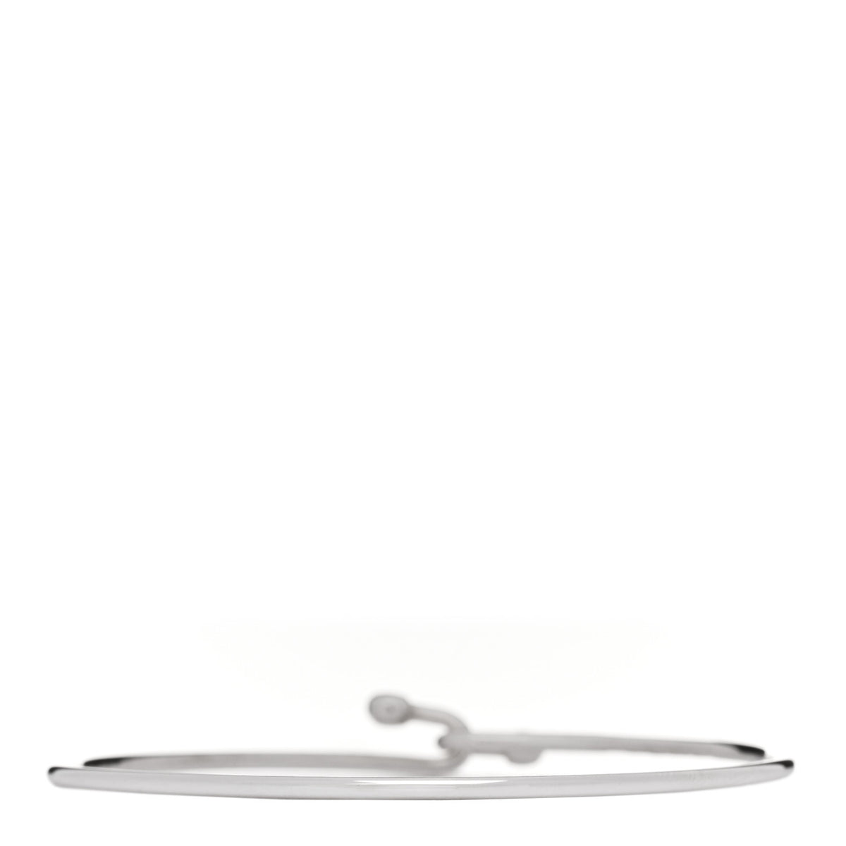Sterling Silver Hook Bangle Bracelet