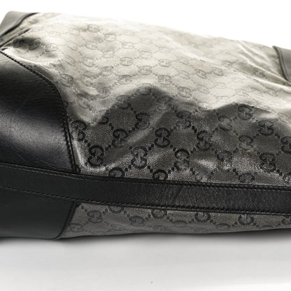 Gucci Crystal Monogram Bucket Tote Black 15 of 19