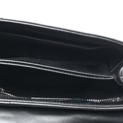 Saint Laurent Calfskin Y Quilted Monogram Monochrome Toy Loulou Crossbody Bag Black 5 of 11